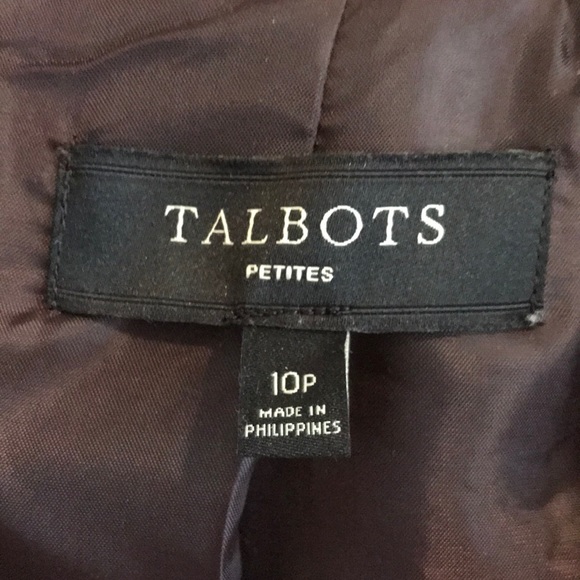 SALE!!  Talbots plaid jacket - Picture 3 of 6